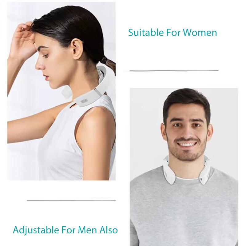 Cervical Massager Portable Mini Neck and Shoulder Massager Current Deep Massage Neck Compression Care